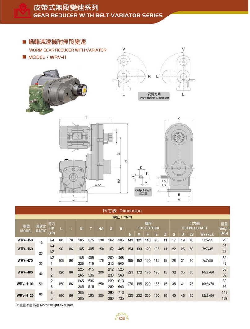 利明無級變速箱